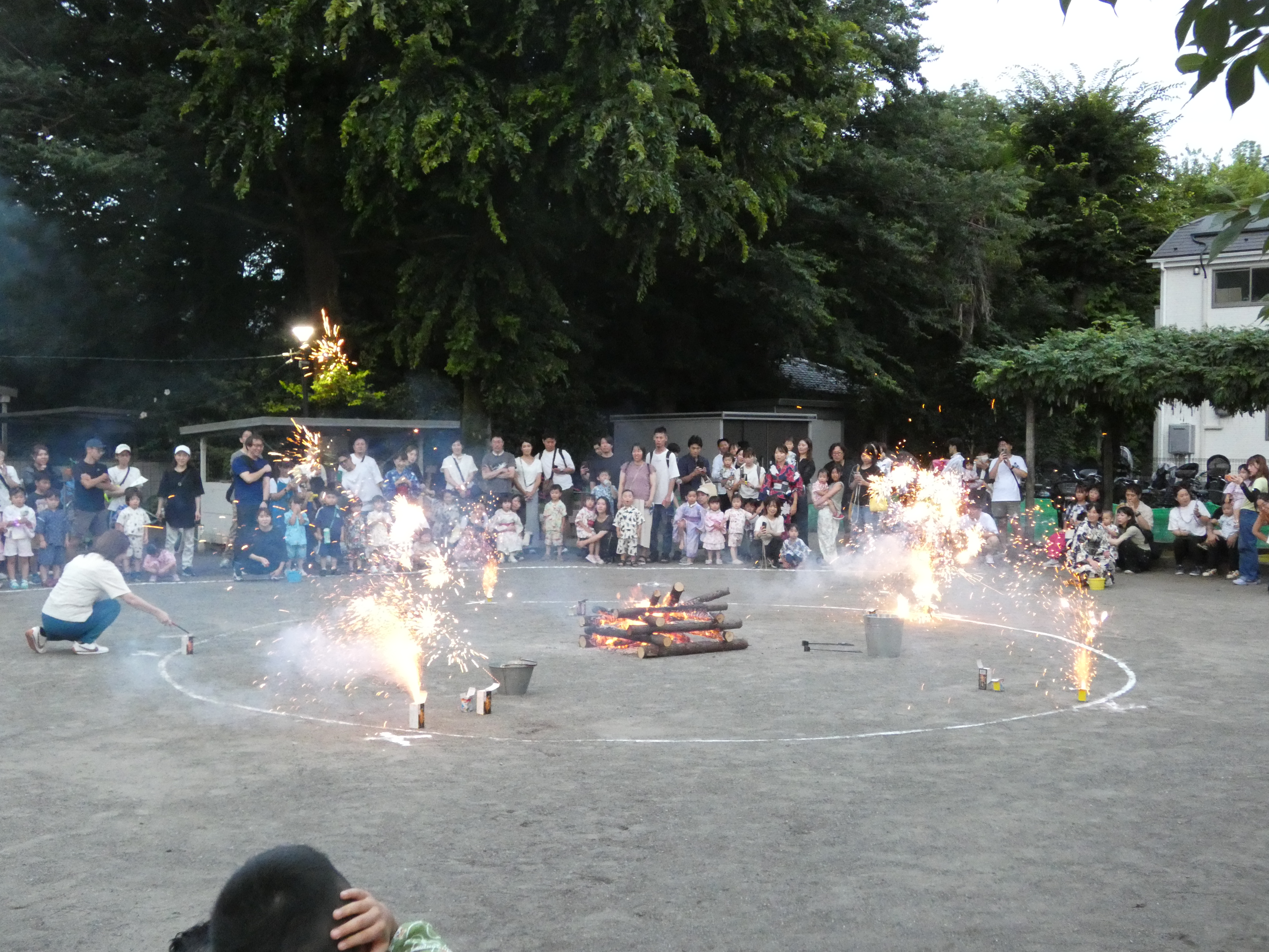 花火もきれいでした🎆